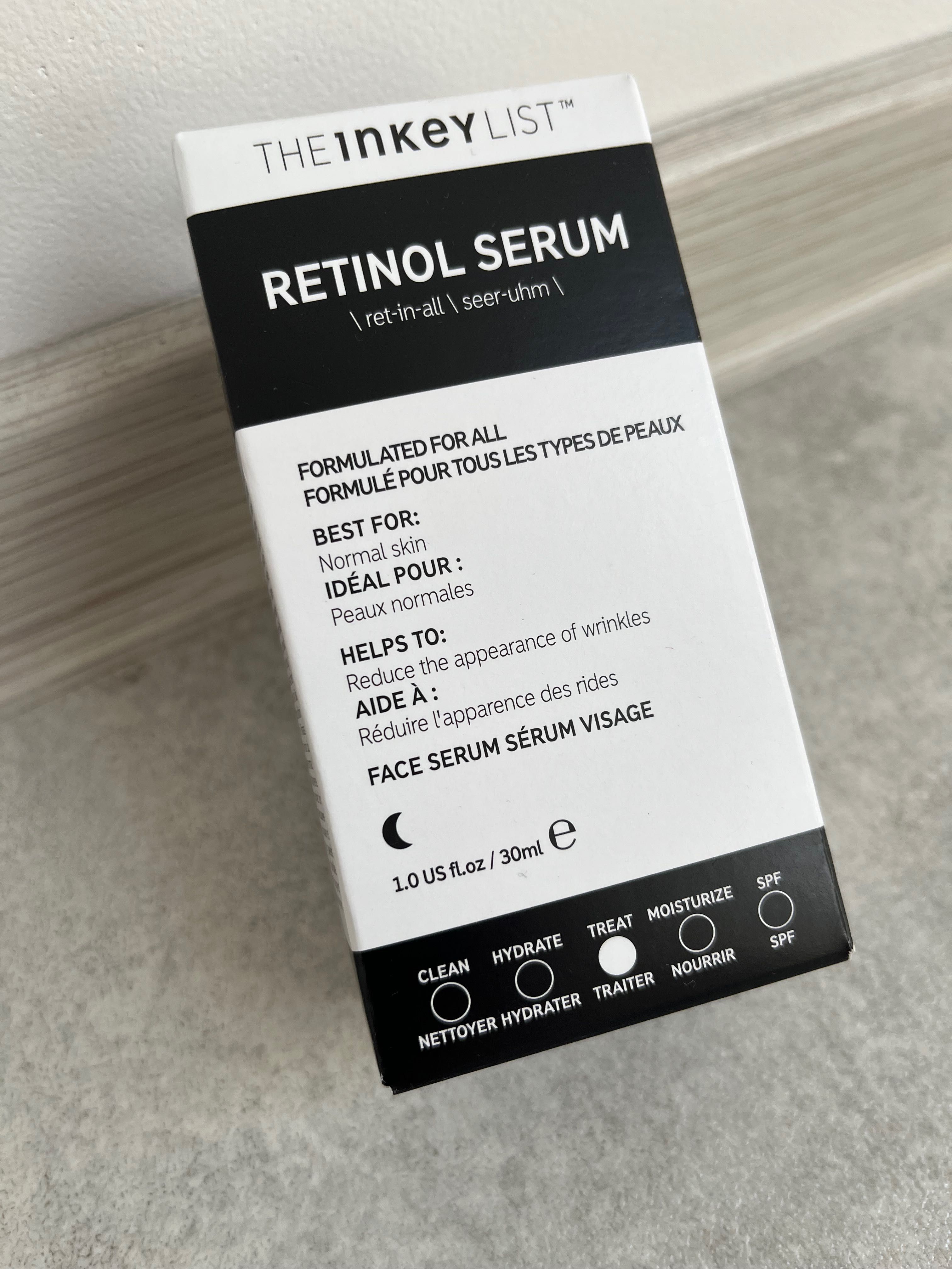 The Inkey List serum odmładzające z retinolem