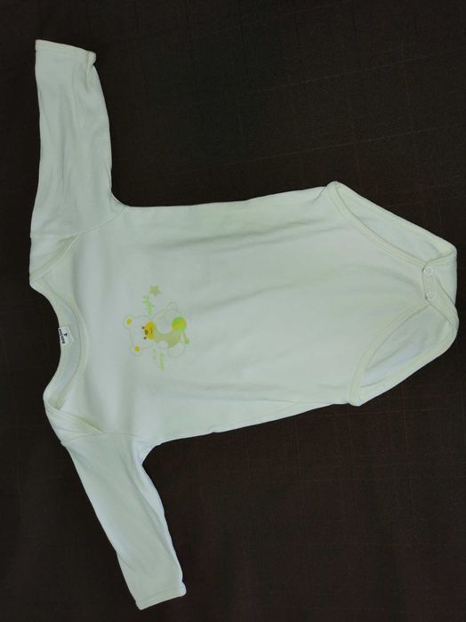 4 bodys manga comprida, 18-24 meses