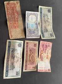 2- Banknoty używane 6 szt polecam