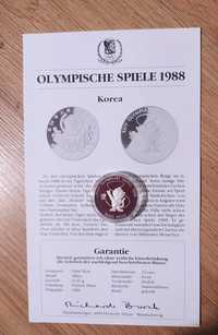 Medal olimpijski z Seulu  1988