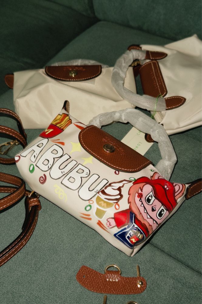 Lonchamp Labubu le plege mini limited edition 2025 тренд