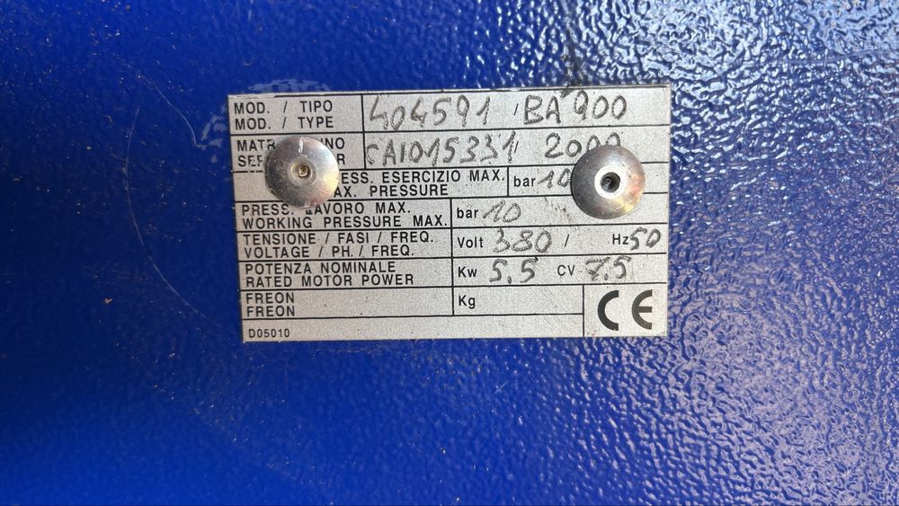 Kompresor AP 900 Ba 900 airpress zbiornik 500l osuszacz apx 12