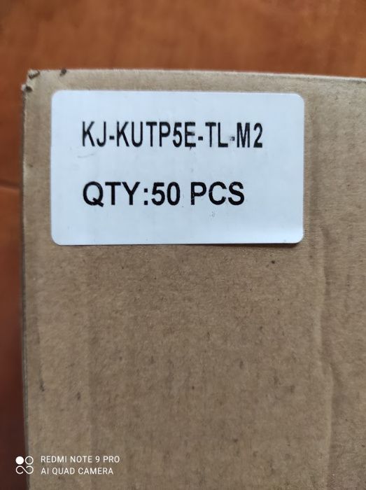 Модуль Keystone Jack RJ-45 кейстоун KJ-KUTP5E-TL-M2