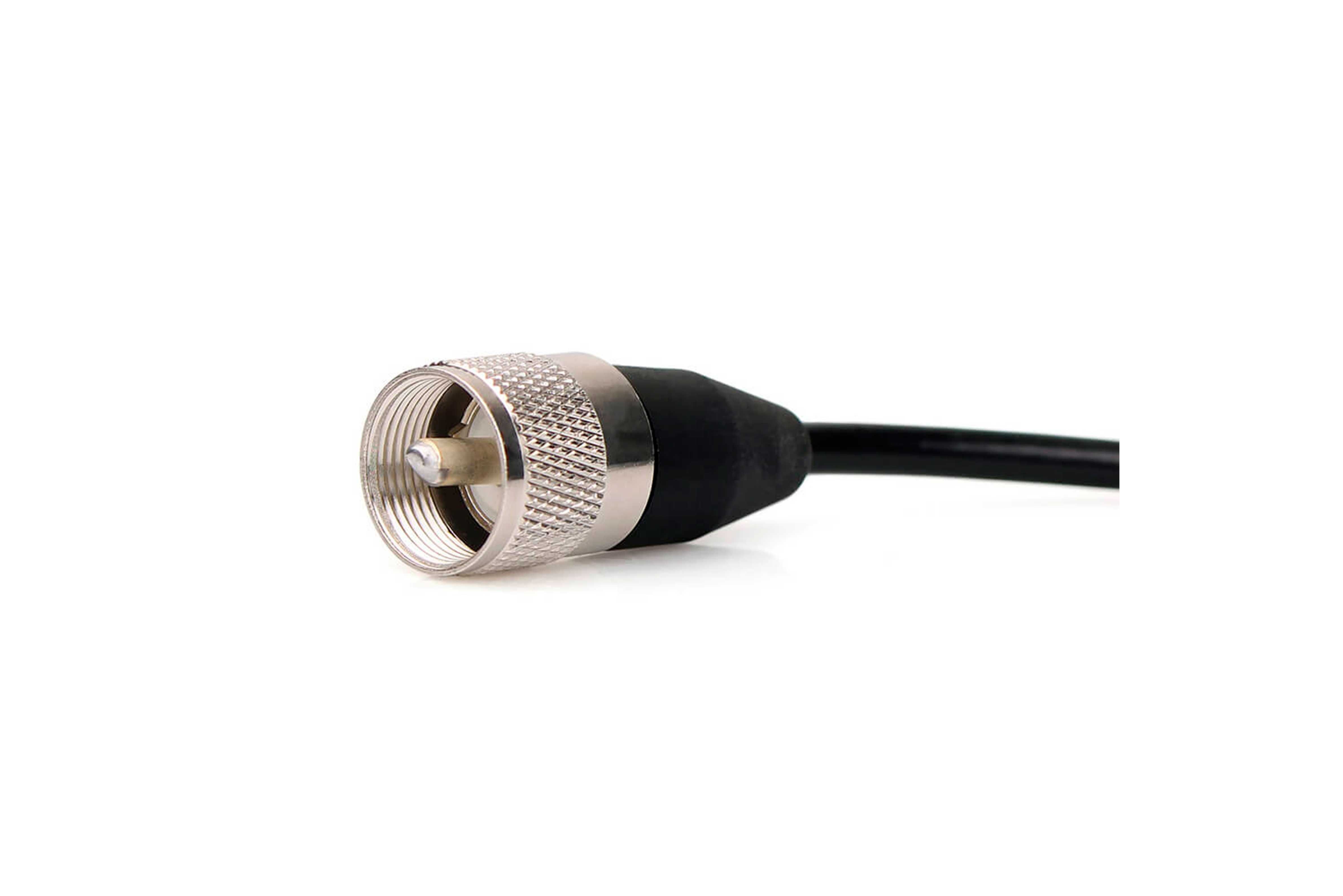 Antena de comunicações VHF UHF com Iman para automóvel