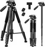 Victiv Statyw do aparatu, aluminiowy monopod T72, regulowany 50-182cm