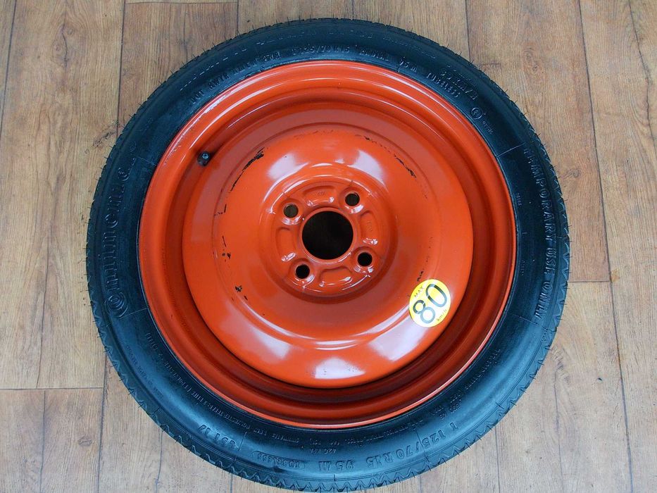 Koło dojazdowe Kia Hyundai Suzuki Toyota 15 4x100 ET45  125/70/15