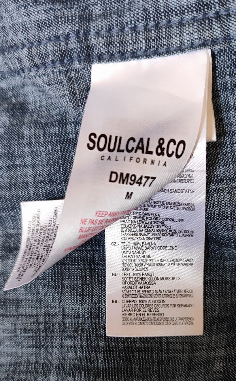 Мужская летняя рубашка SOULCAL & CO