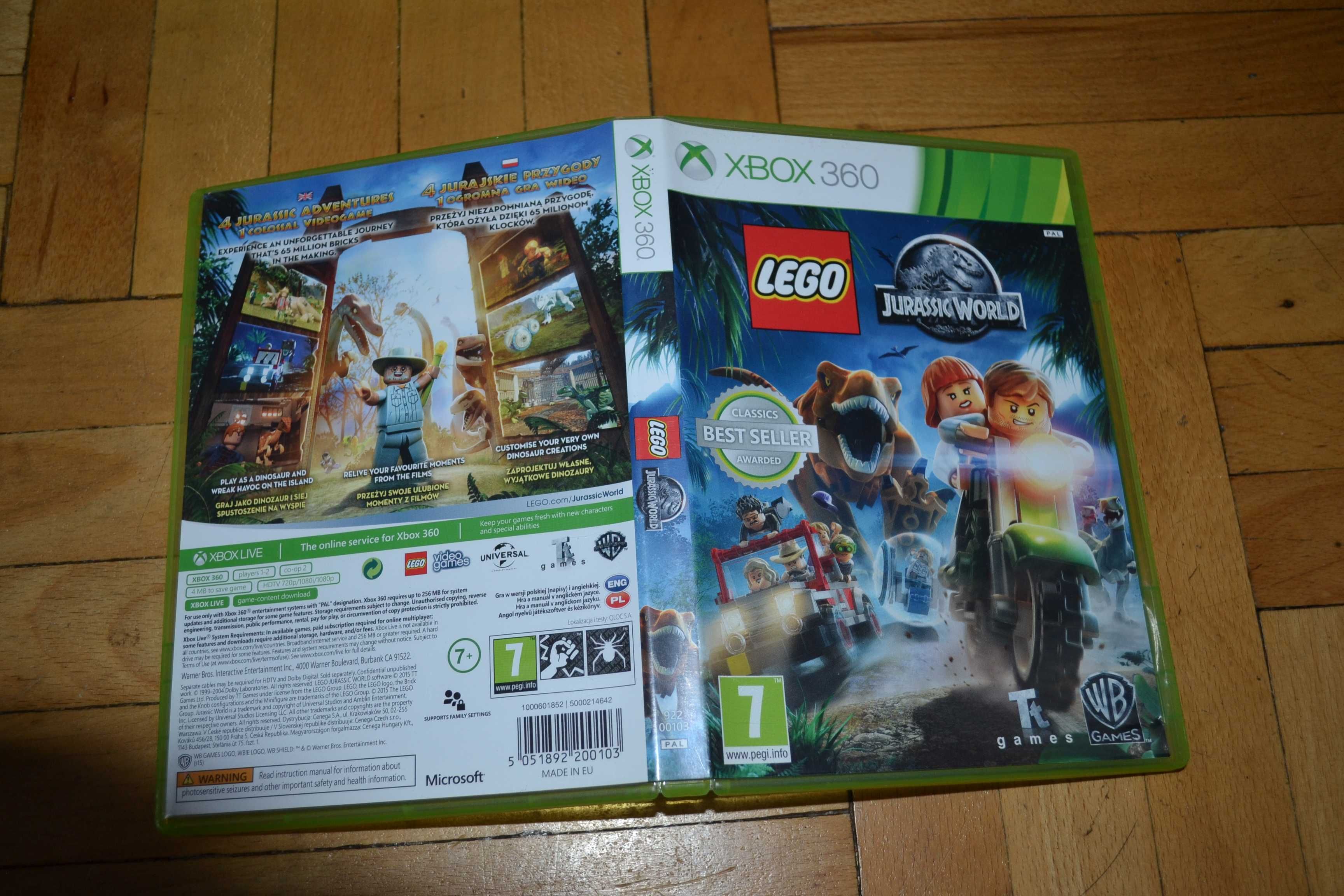 XBOX 360 Lego Jurassic World