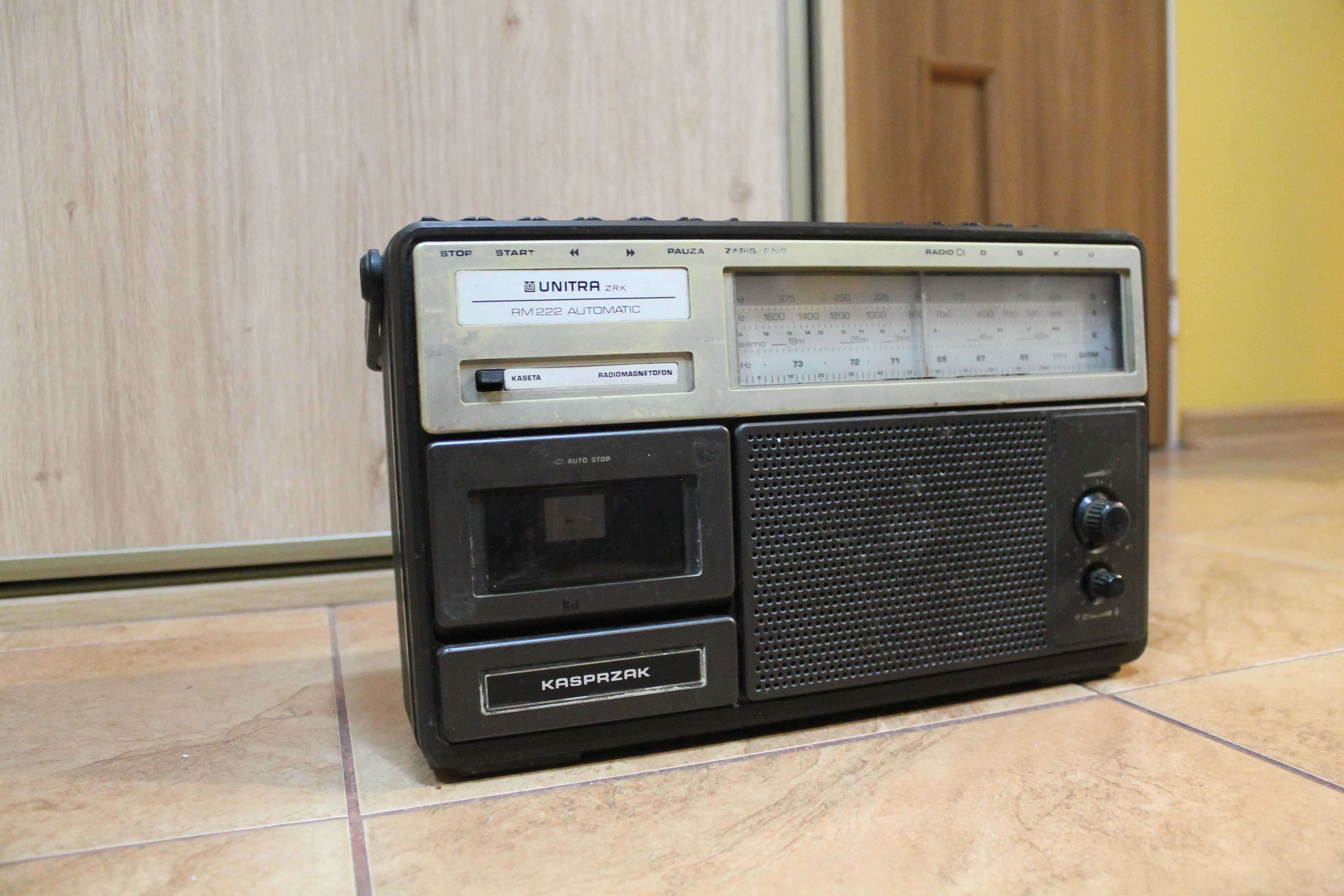 Radiomagnetofon Unitra ZRK RM222