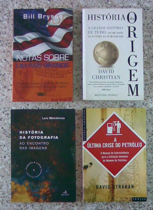 Livros - vários géneros - não ficção