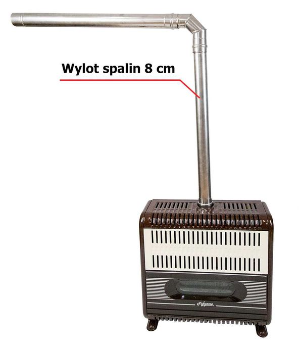 Piec gazowy z wentylatorem 12 kW grzejnik nagrzewnica