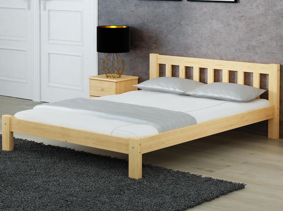 Meble Magnat łóżko drewniane sosnowe Ofelia 140 kolory różne wymiary