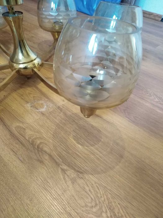 Duży żyrandol 6 ramienny