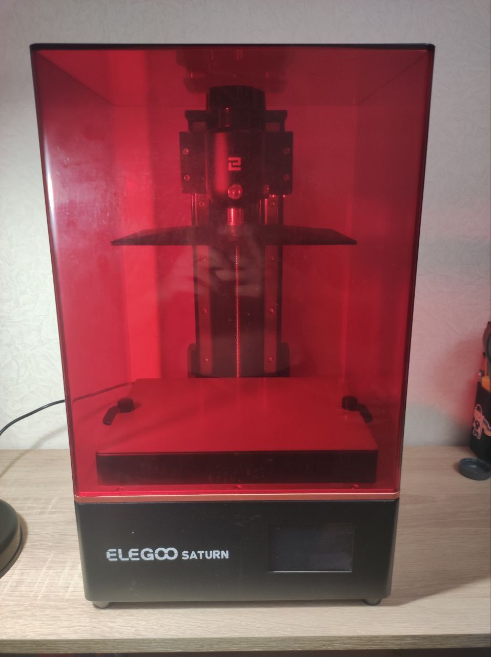 Большой фотополимерный 3D принтер  Elegoo Saturn 4k 192мм SLA LCD 3Д
