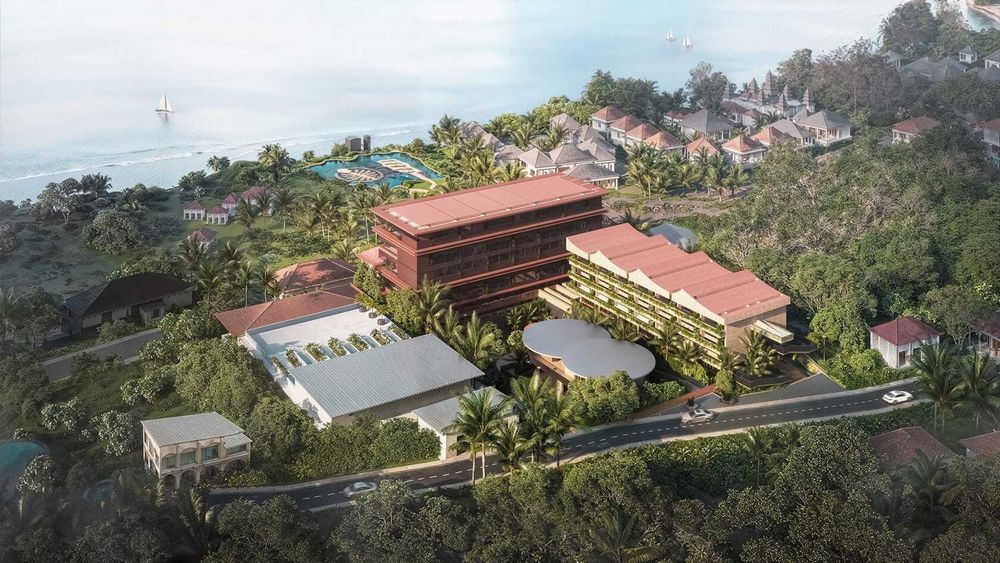 Апартаменты в новом ЖК с видом на океан,Бали,Индонезия