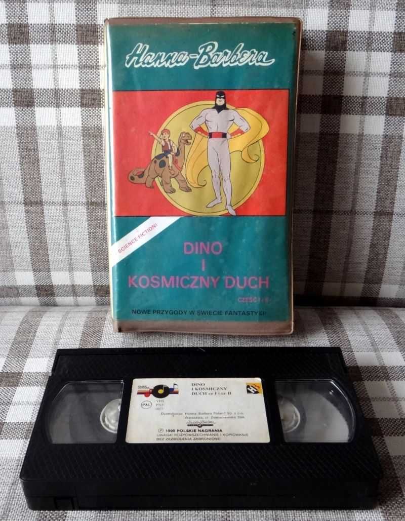 Hanna Barbera - Dino i Kosmiczny Duch - kaseta VHS
