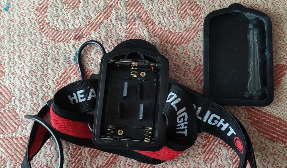 Фонарь налобный Police TK37-B CREE Q5 + ZOOM