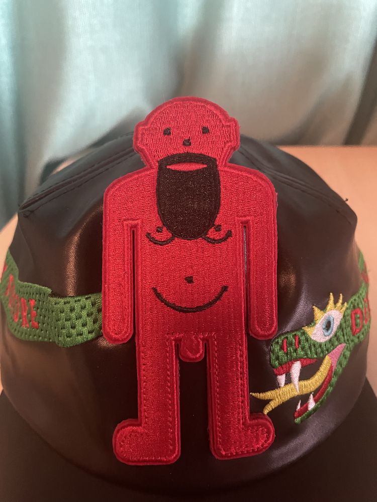 Walter Van Beirendonck snake cap