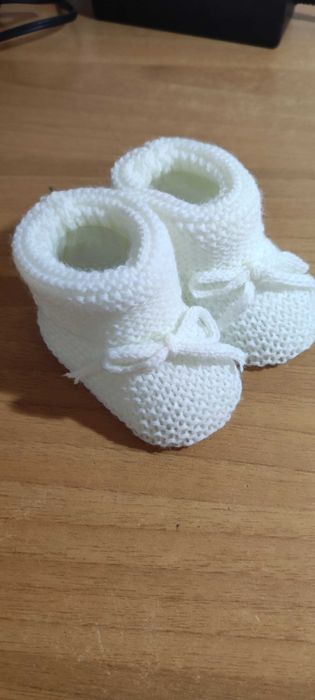 botinhas tricot p/ bebe T.U.