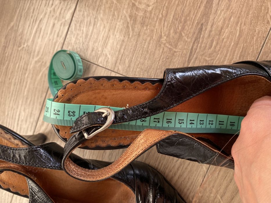 Buty na obcasie bez pięty