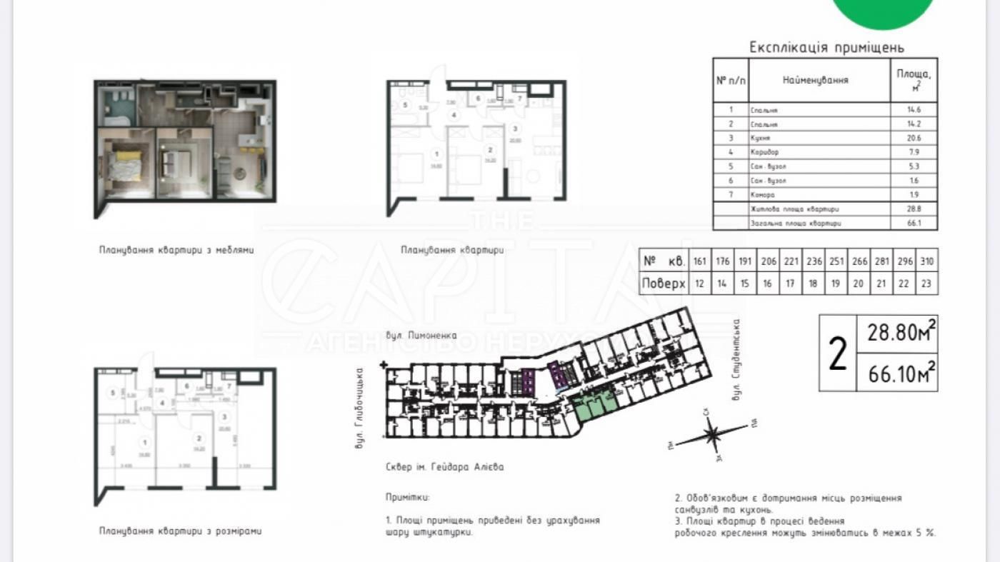 Продажа квартиры, ЖК Greenwille, Шевченковский р-н