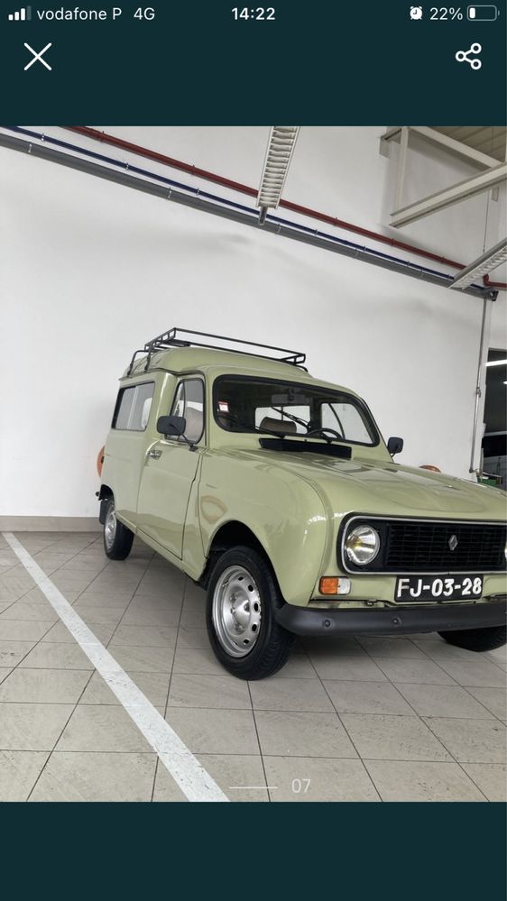 Renault 4 F Fourgounette Van