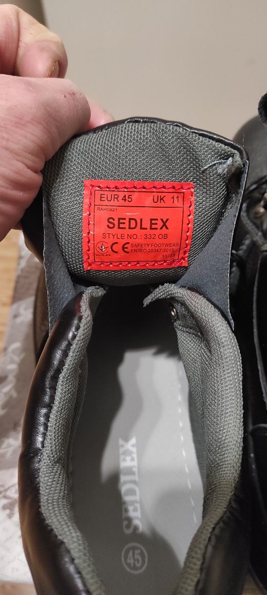 Спецвзуття. Робочі ботинки SEDLEX р.45.