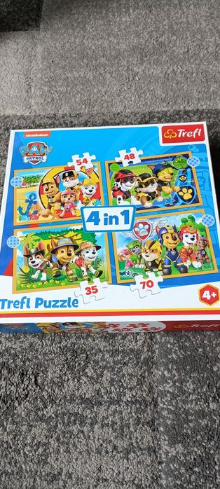 Puzzle Psi Patrol 4 in 1 Trefl 4+