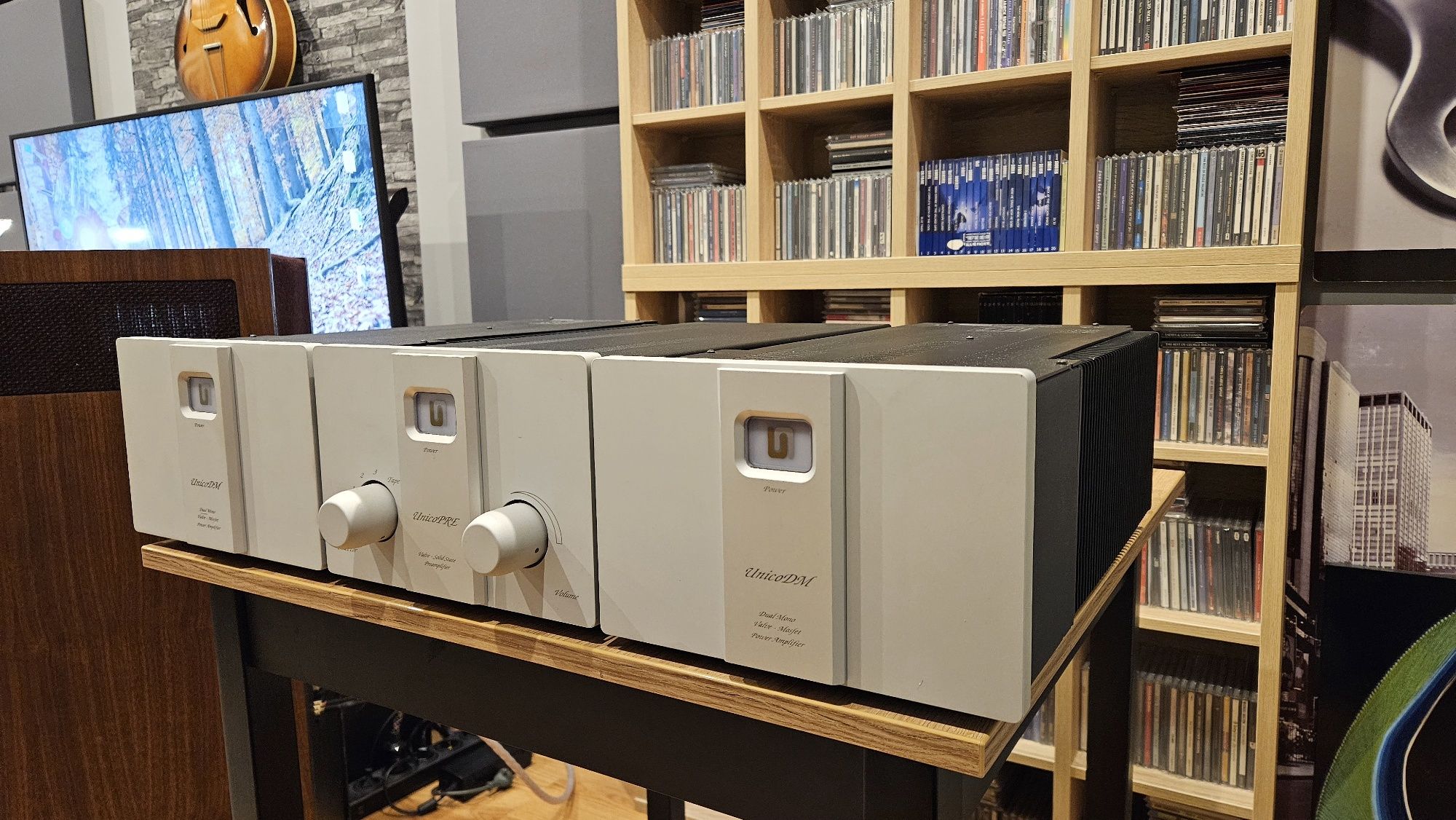 Unison Research Unico PRE i wzmacniacz monoblokowy DM