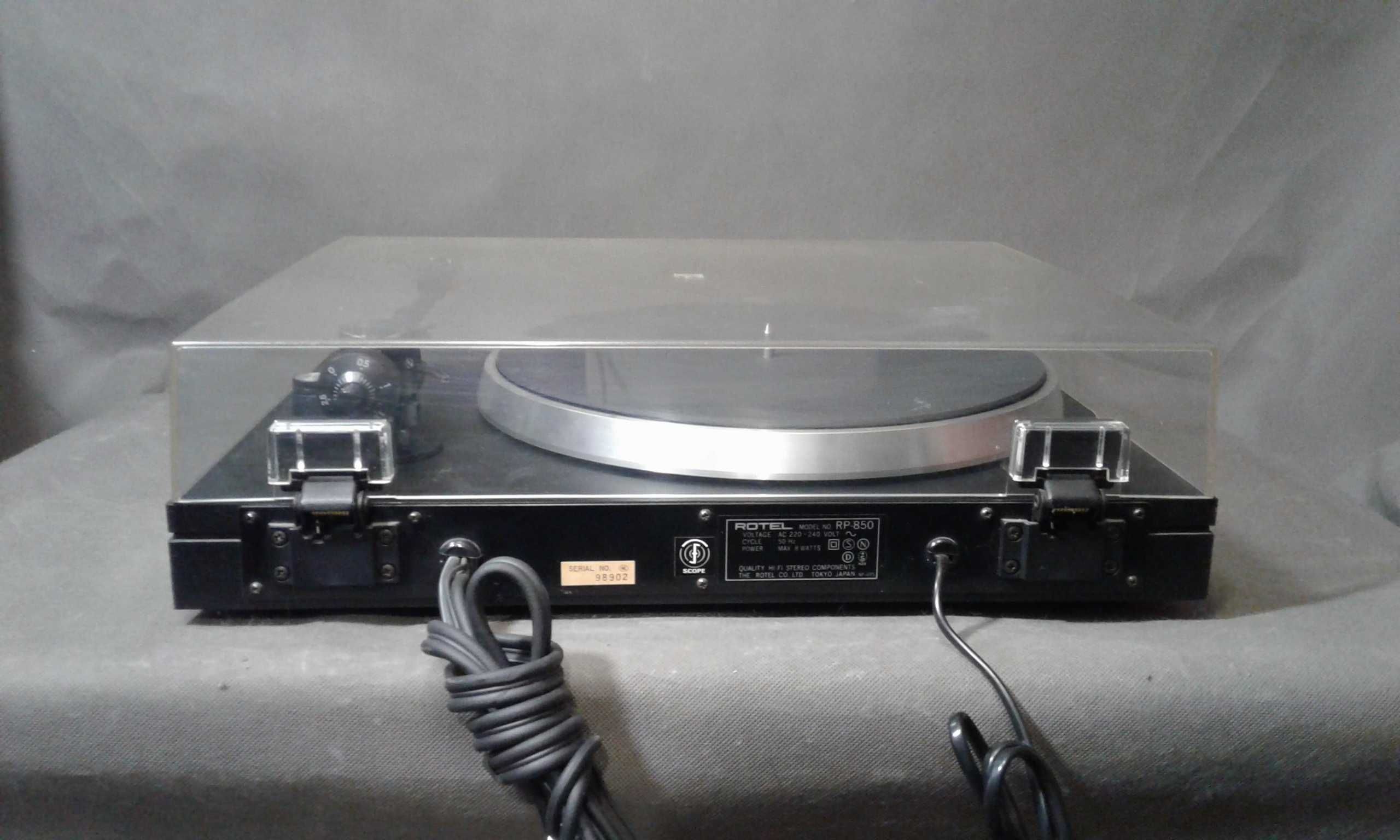 ROTEL RP-850,gramofon stereo