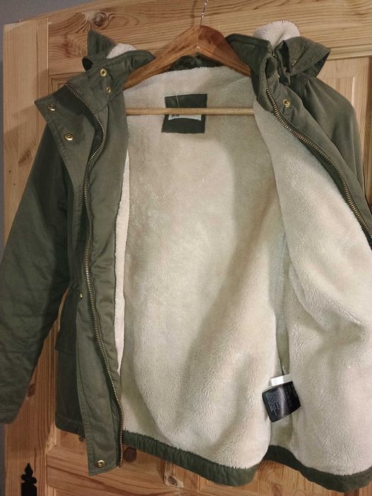 Kurtka ocieplana dziewczęca 146