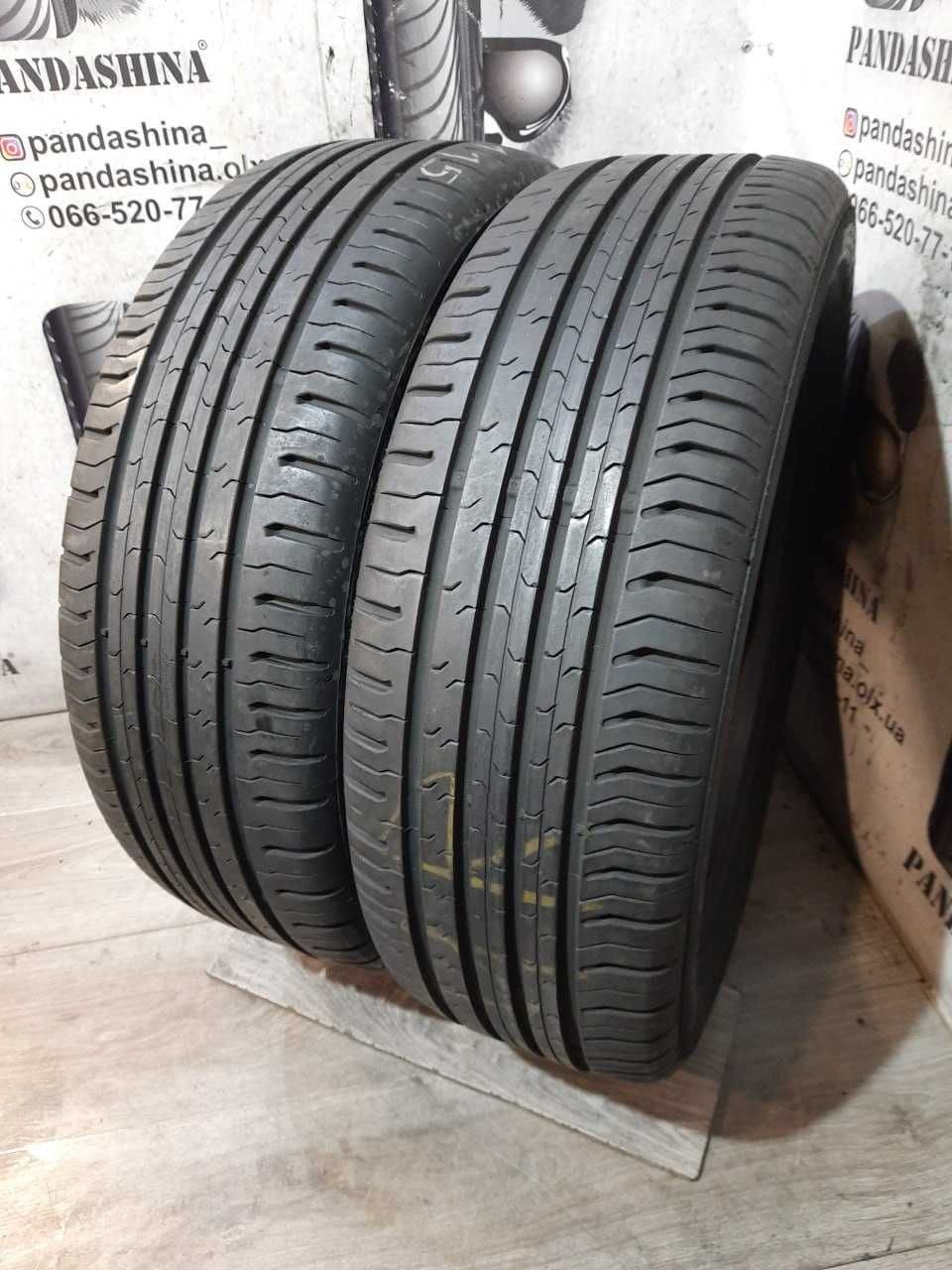 Шини 7-7,5мм 205/55 R17 CONTINENTAL ContiEcoContact 5 б/в літо склад