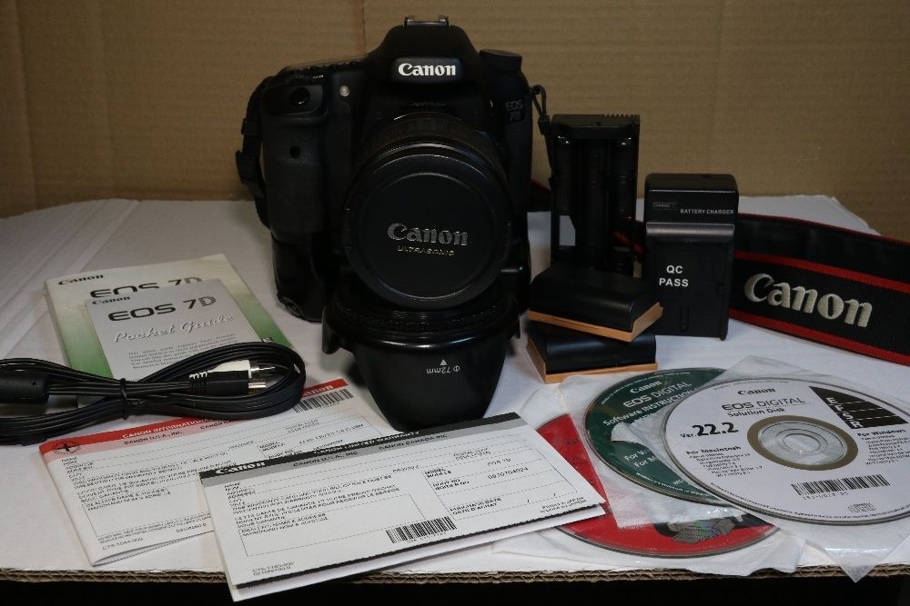 Фотоапарат CANON 7D комплект