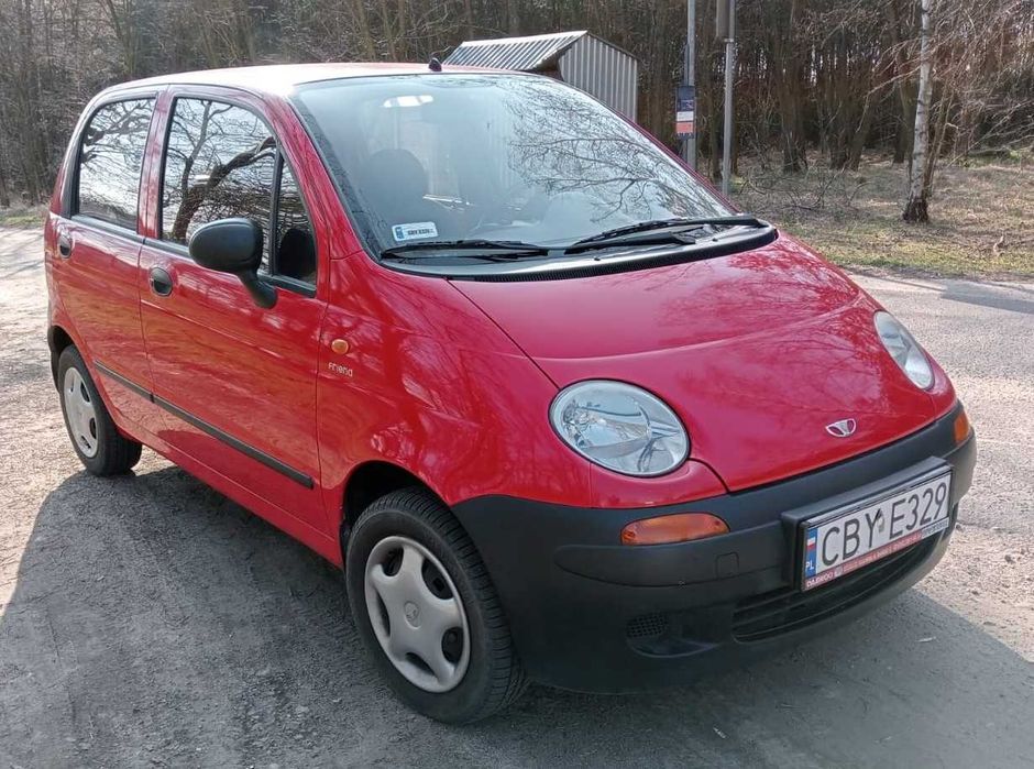 Daewoo Matiz w bardzo dobrym stanie i z małym przebiegiem