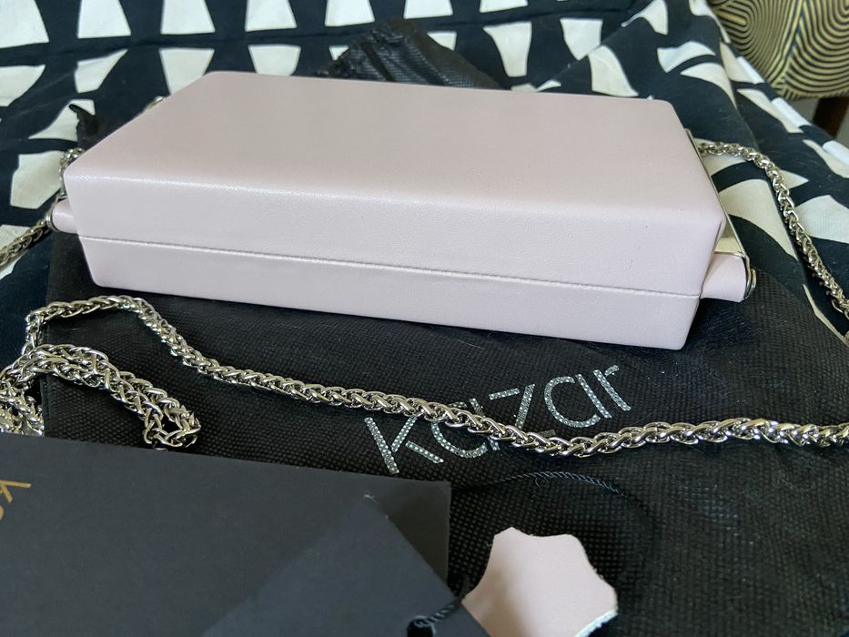 Torebka Kazar kopertówka elegancka skórzana