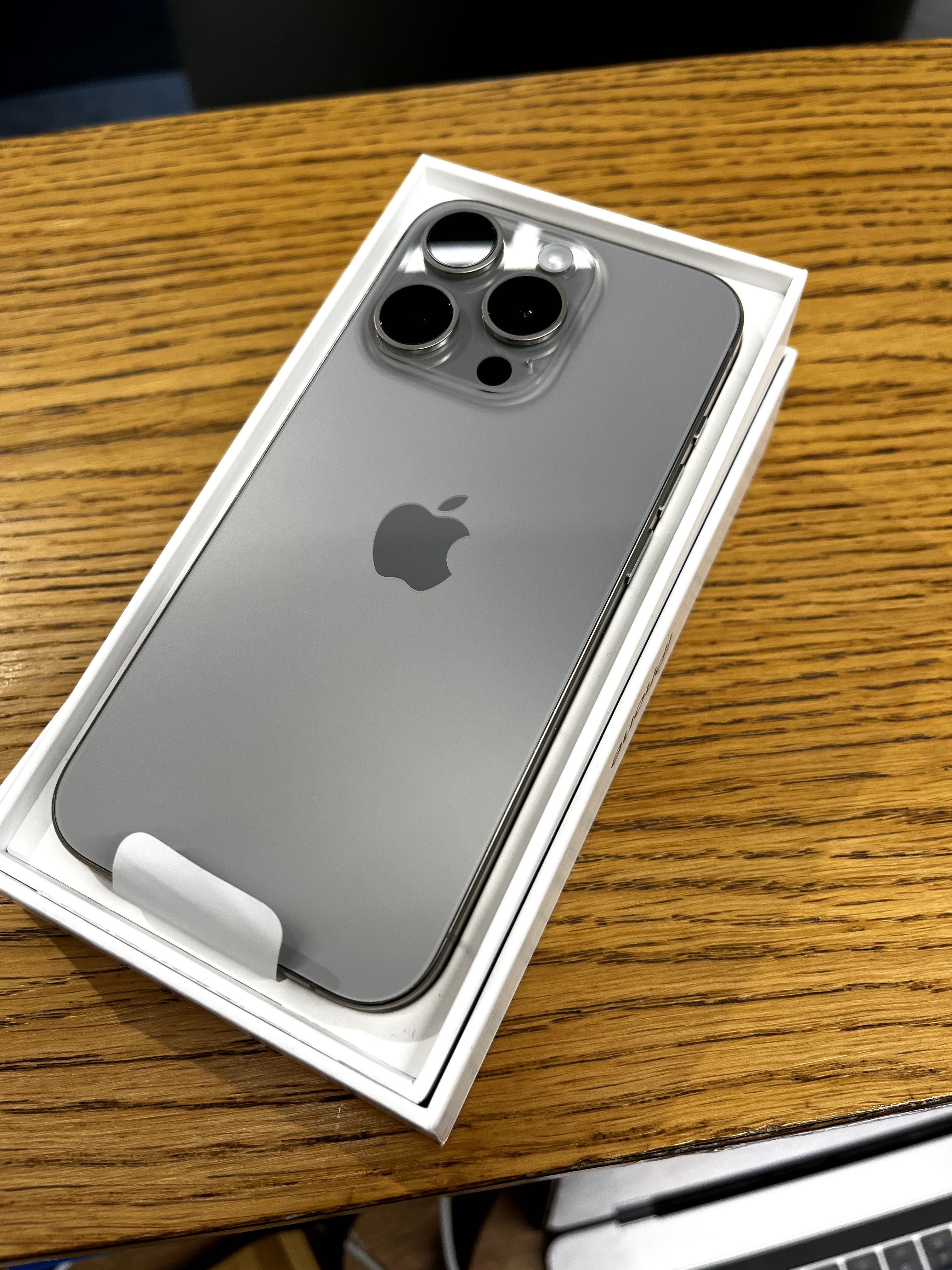 iPhone 15 Pro 128 Natural Titanium used Ябко Незалежності 8