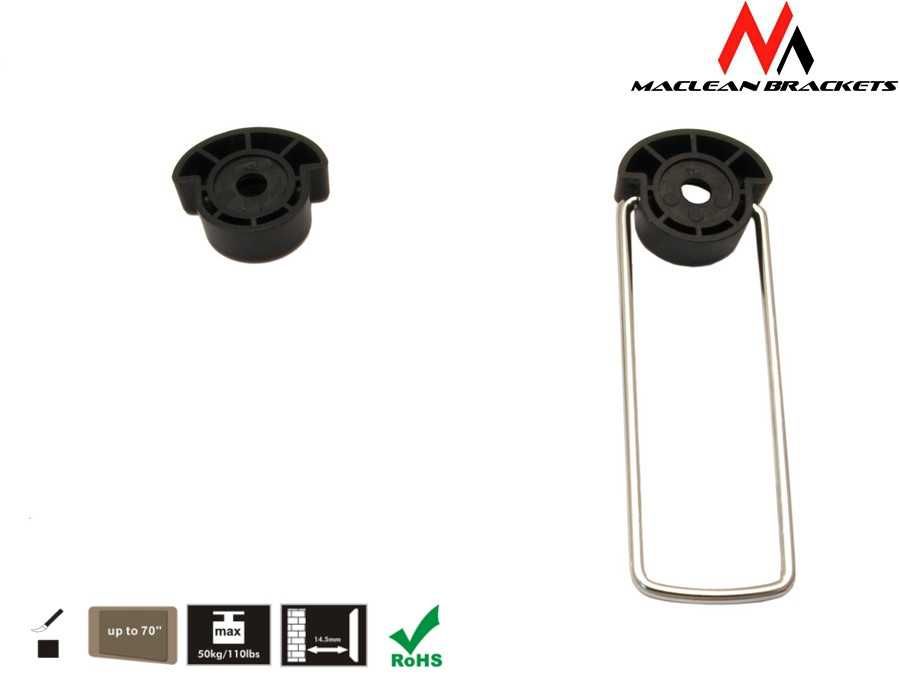 Uchwyt wieszak slim do telewizora 37-70'' 50 kg Maclean MC-557