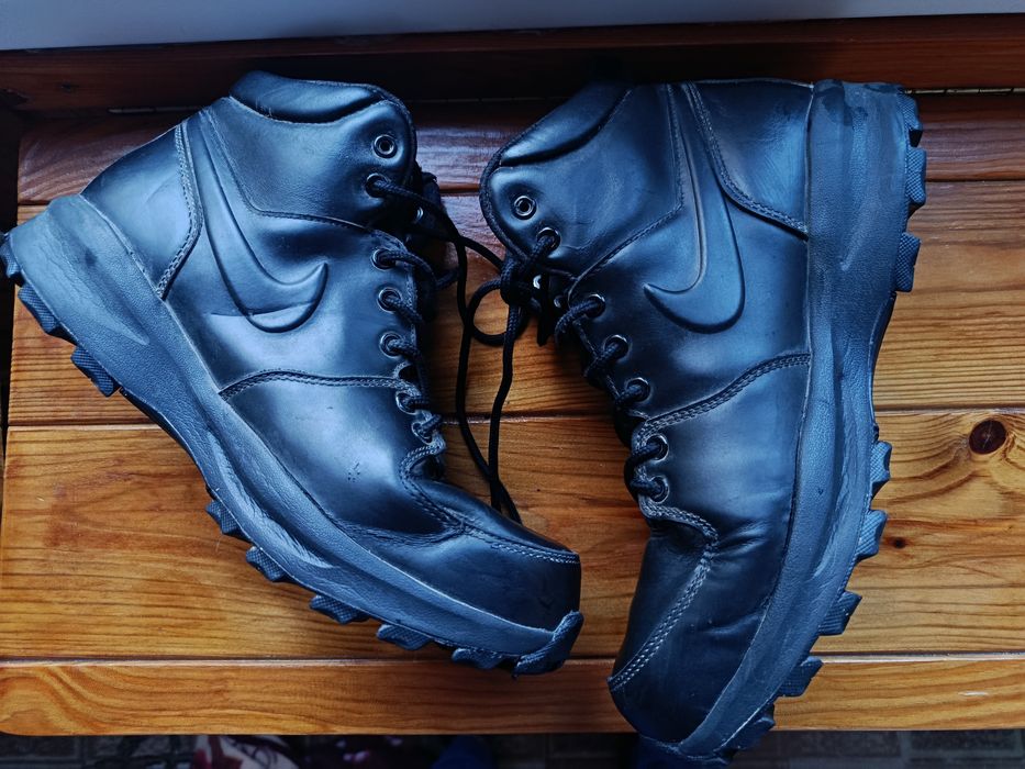 Кросівки чоловічі Nike Manoa Leather ботинки обувь кроссовки высокие