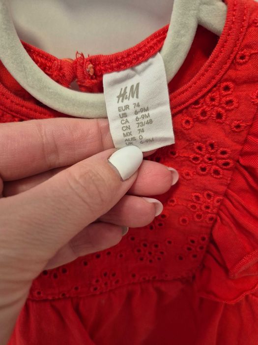 Sukienka letnia r. 74 H&M