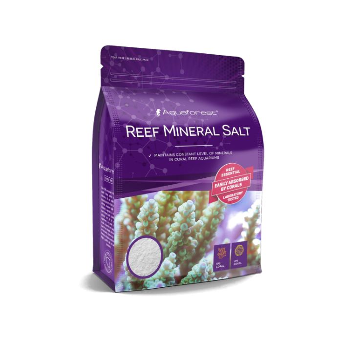 Aquaforest Reef Mineral Salt 800 g do akwarium morskiego Turkusowe Zoo