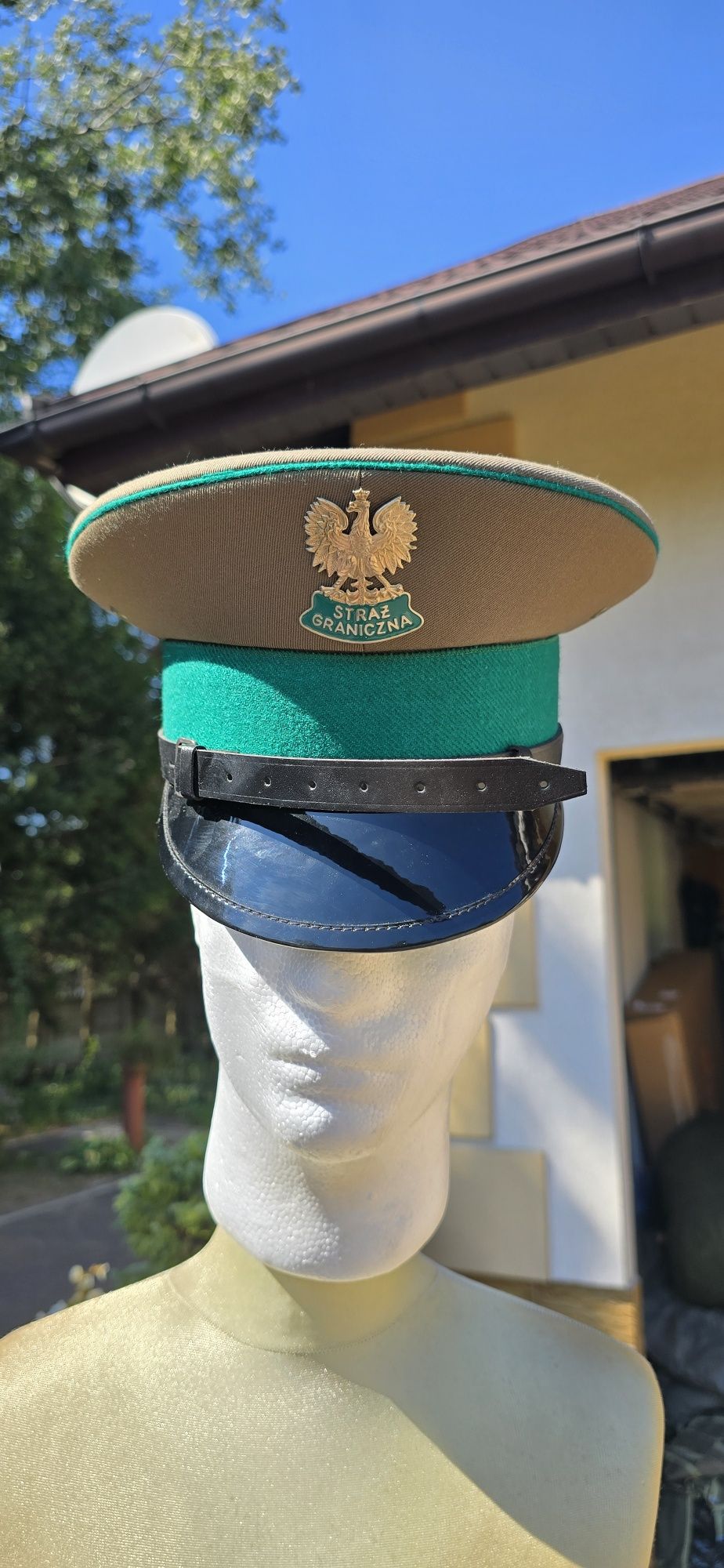 Czapka garnizonowa podoficera i choratego SG straż graniczna wz 5962
