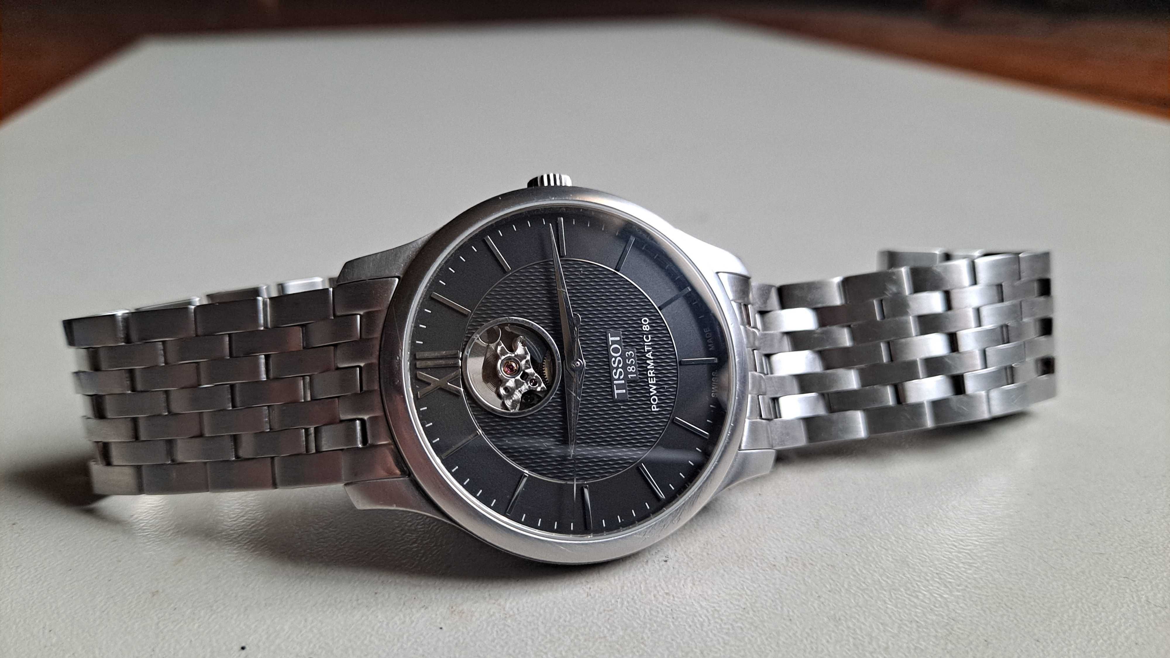 tissot - powermatic 80 - zegarek - automat