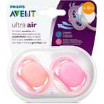 Пустушка силіконова Philips Avent Ultra Air,ортодонтична 6-18 місяців