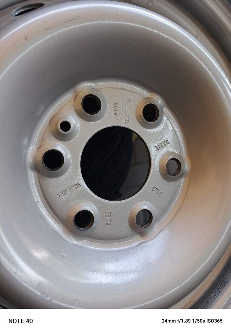 Nowe Koło zapasowe Iveco daily 6x125 6,5x16 et68
