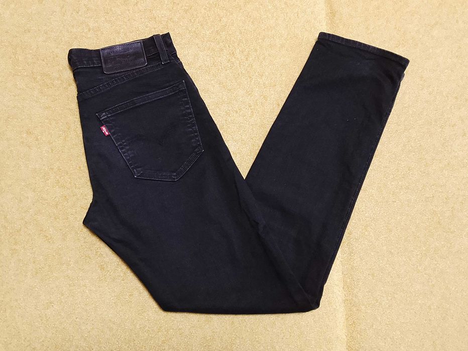 Levi's® 502 Taper Jeans W28 L32 295070031 Джинси чоловічі чорні тапери