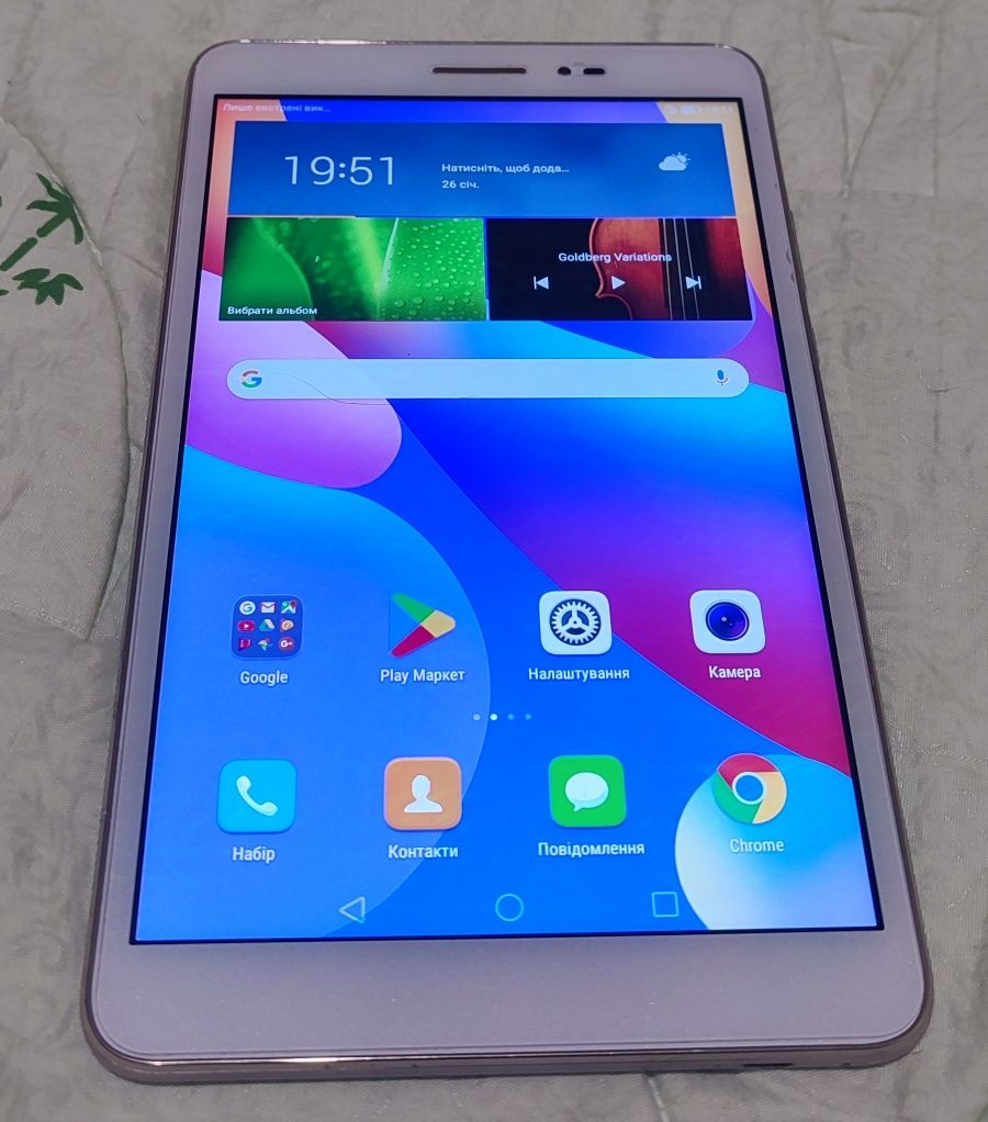 Планшет  honor підтримуе сім карту