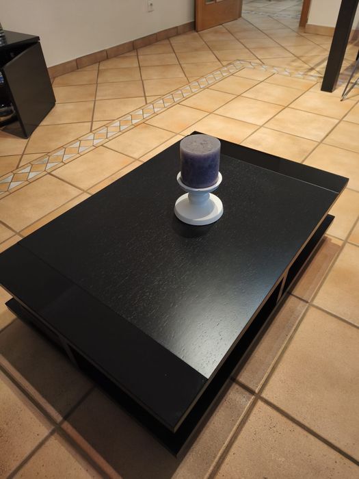 Mesa de centro preta