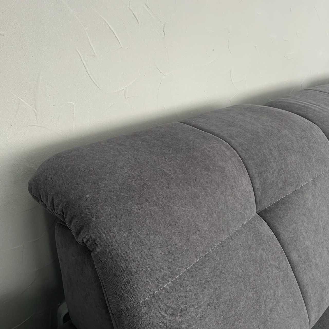 Кутовий диван розкладний диван в тканині