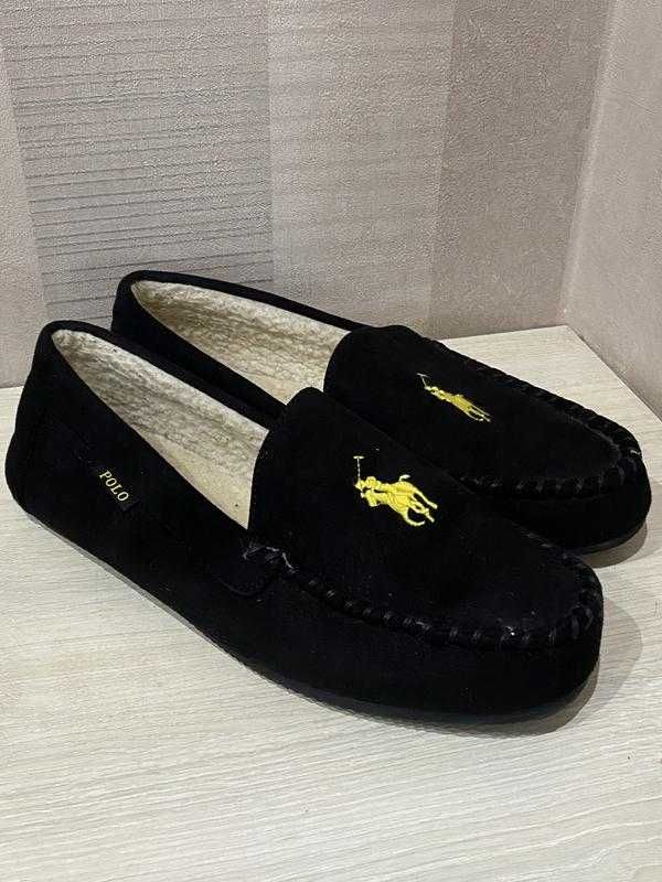 Утепленные мокасины Polo Ralph Lauren