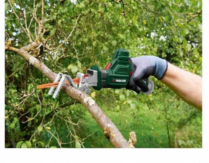 Akumulatorowa piła do gałęzi pilarka PARKSIDE PAAS 12 B2 12V WALIZKA